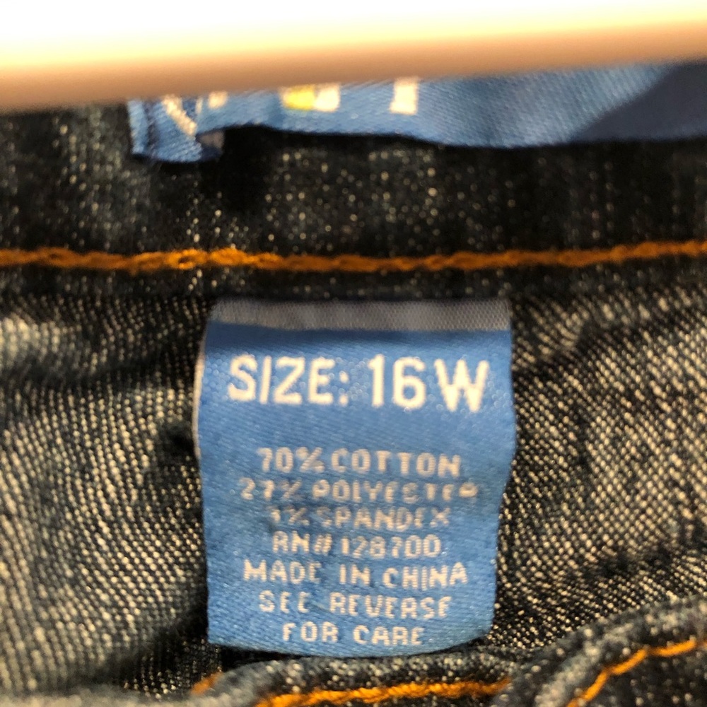 Dkin Rhinestone Jeans size 16 - Picture 5 of 16